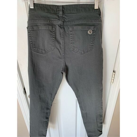 Michael Kors, gray skinny jeans, size 8 - Picture 4 of 5
